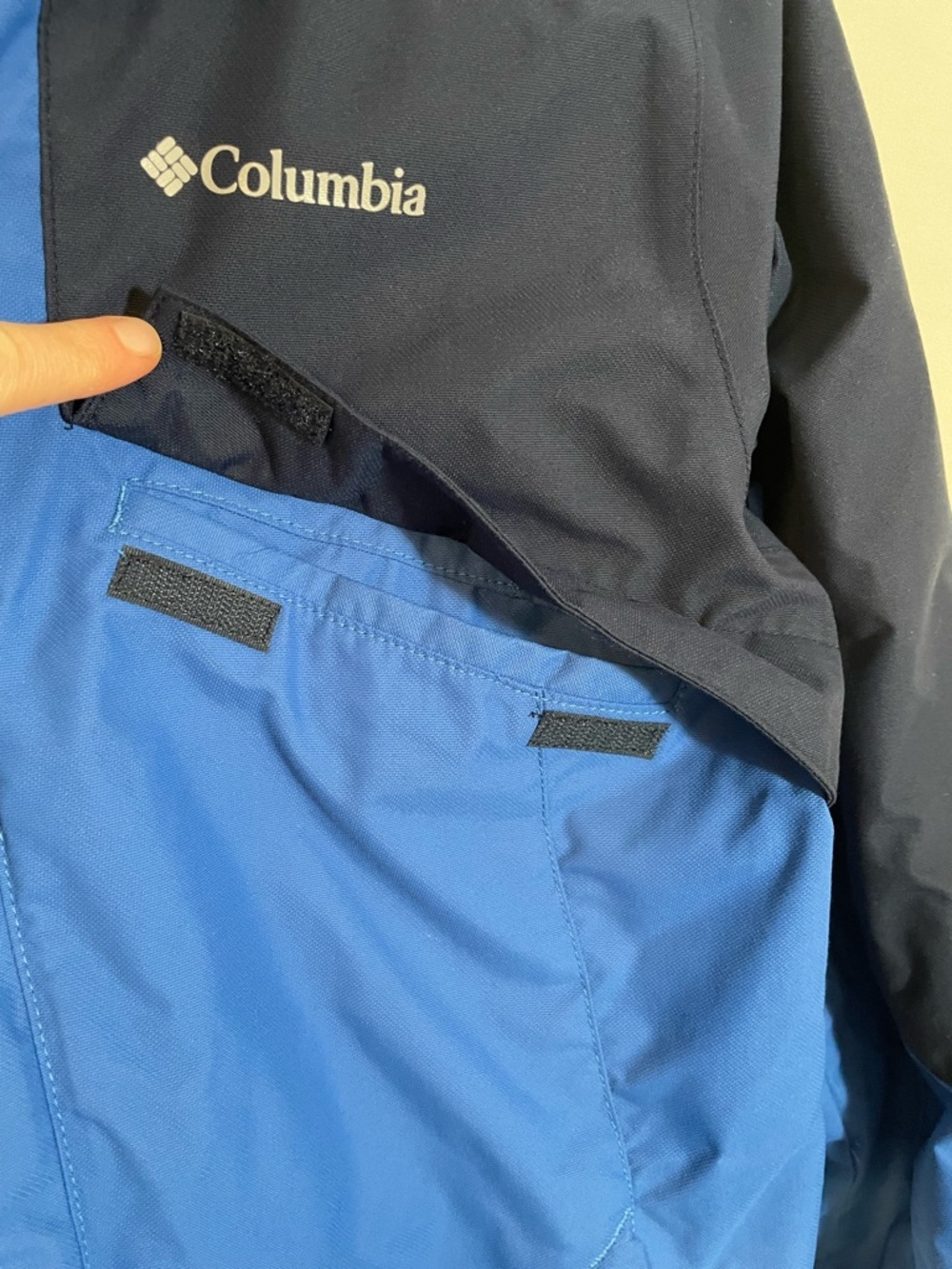 Columbia Boys Large Jacket Coat Blue Black Size Large 14/16 - Picture 4 of 12